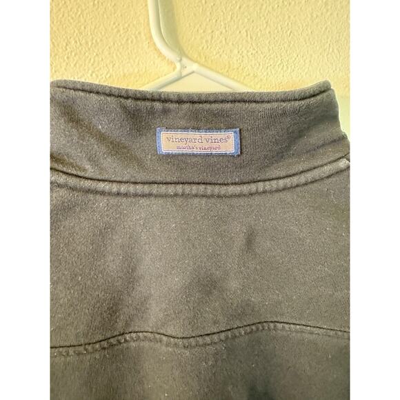 Vineyard Vines UW Badgers Dreamcloth Relaxed Shep Shirt 1/4 Zip Blue Women's M - Picture 6 of 12